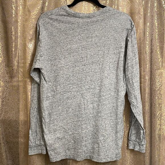 PINK Victoria’s Secret campus long sleeve, gray/rose with silver sequin bling M - Picture 4 of 4